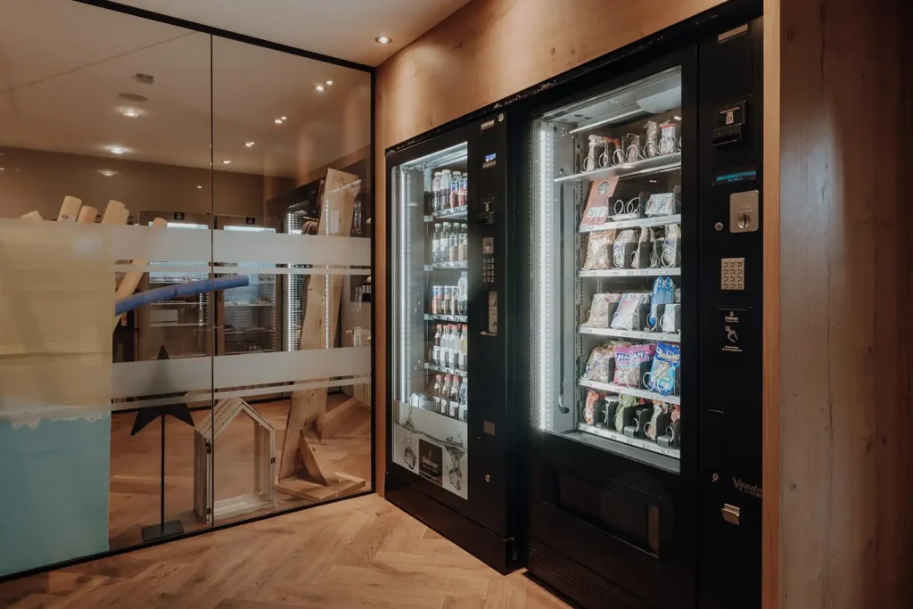 The Hofgut shop vending machines are available 24 hours a day.